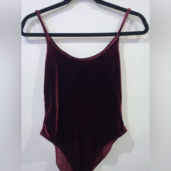Forever 21 wine red body suit - Picture 2 of 4